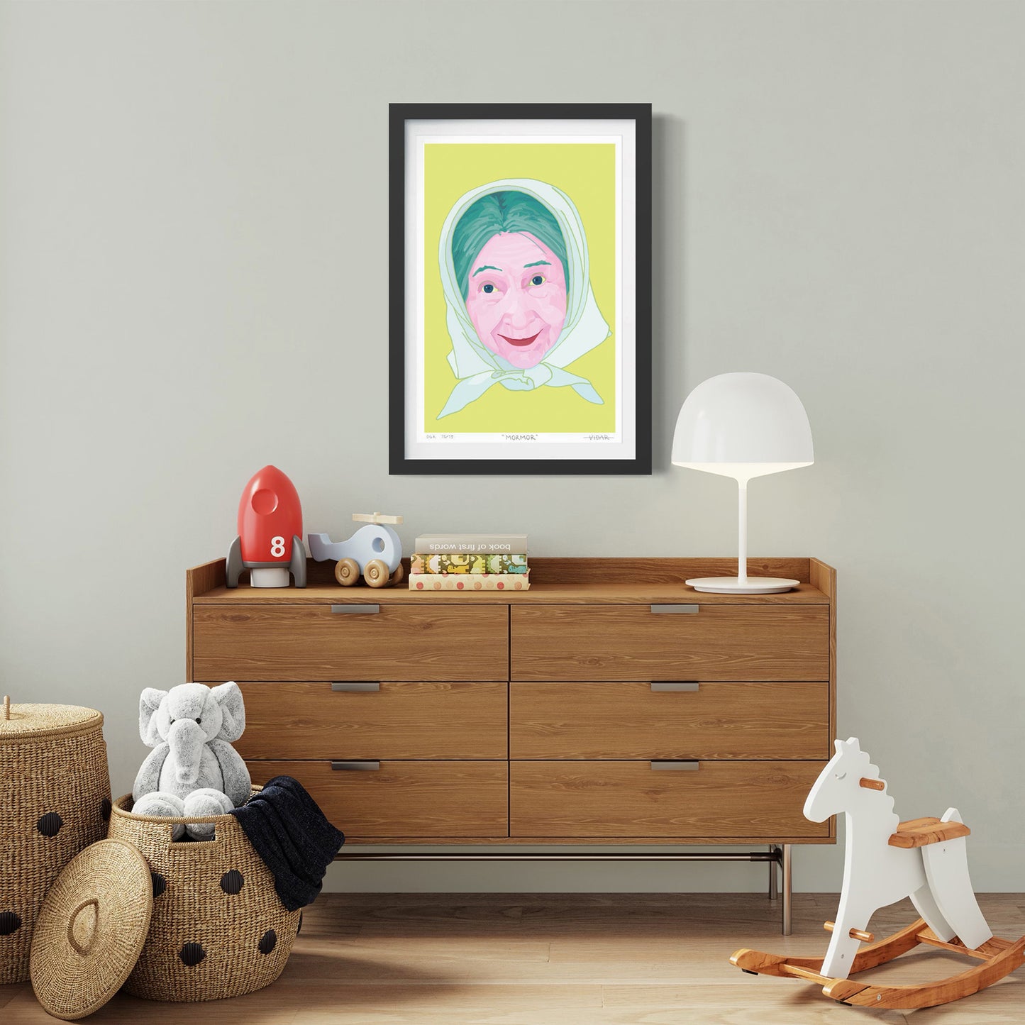 Portrait of Anne-Cath. Vestly — MORMOR