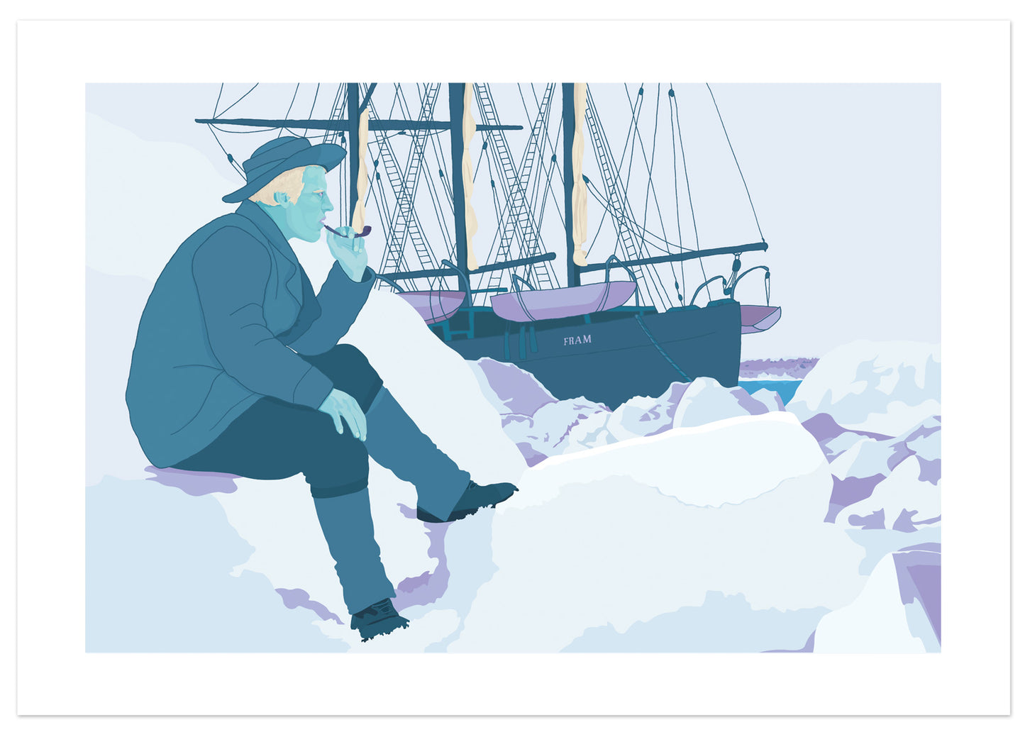 The polar ship Fram — FRAM