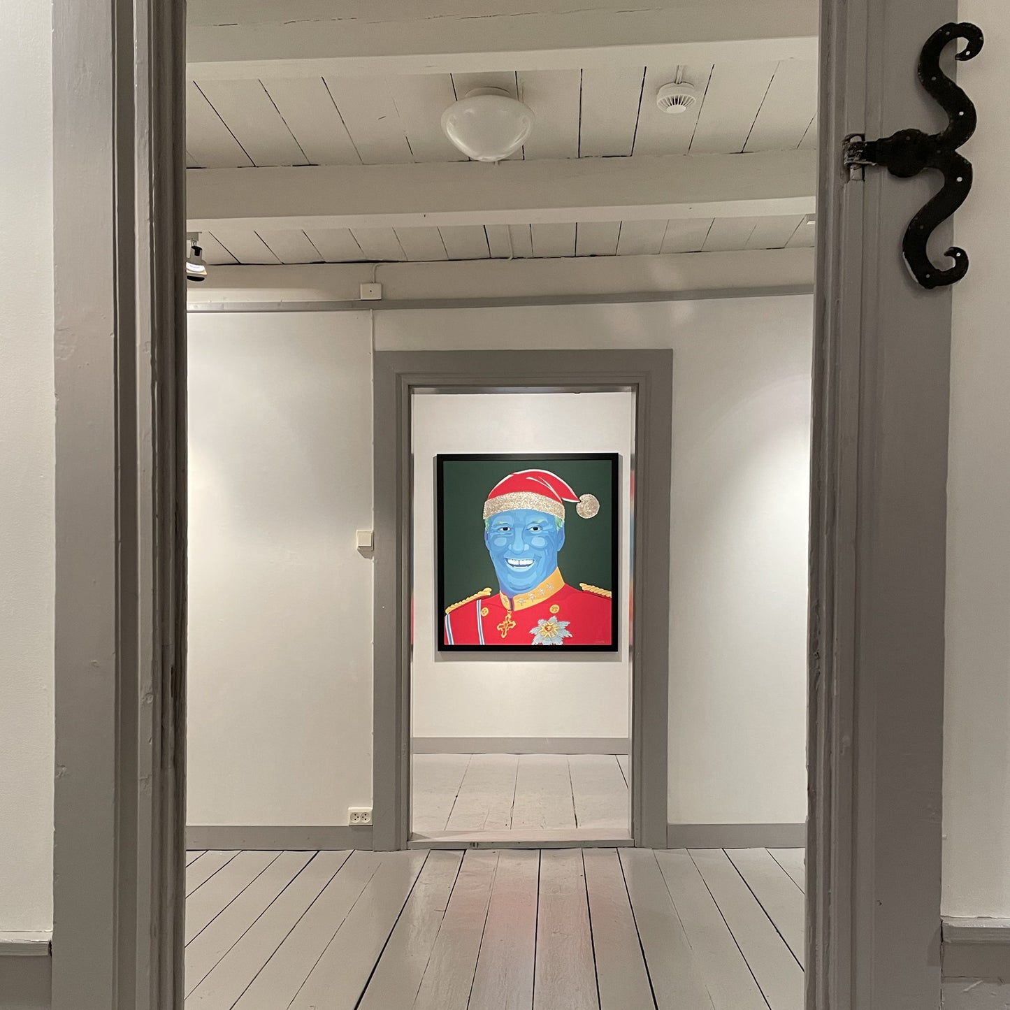 "Ho Ho Ho" Original Mixed Media