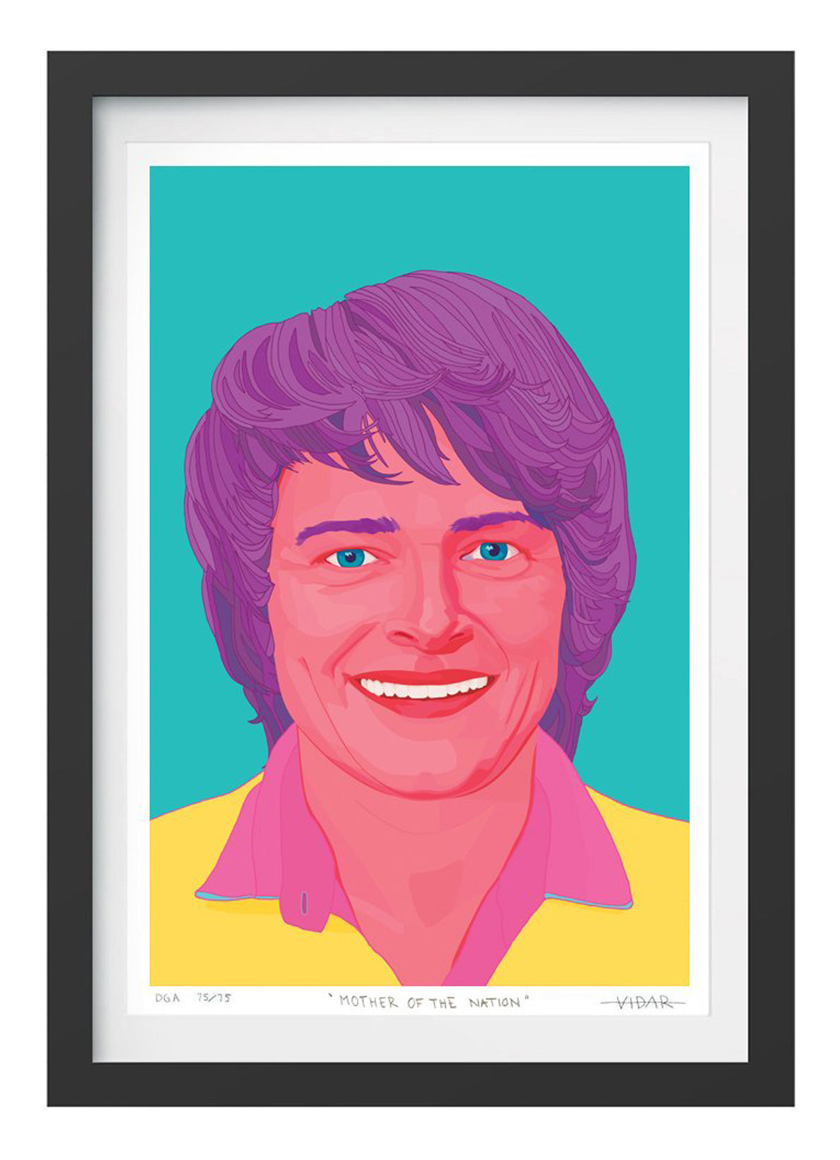 Portrait of Gro Harlem Brundtland — MOTHER OF THE NATION