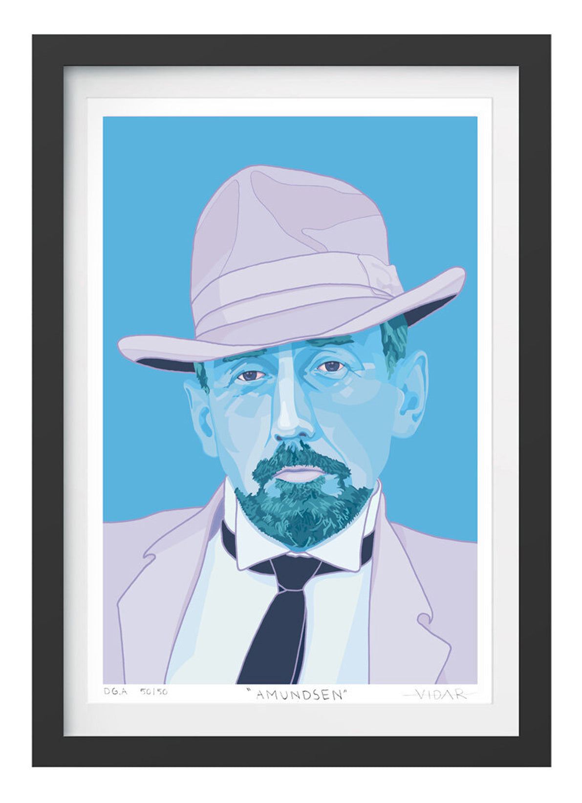 Portrait of Roald Amundsen — AMUNDSEN