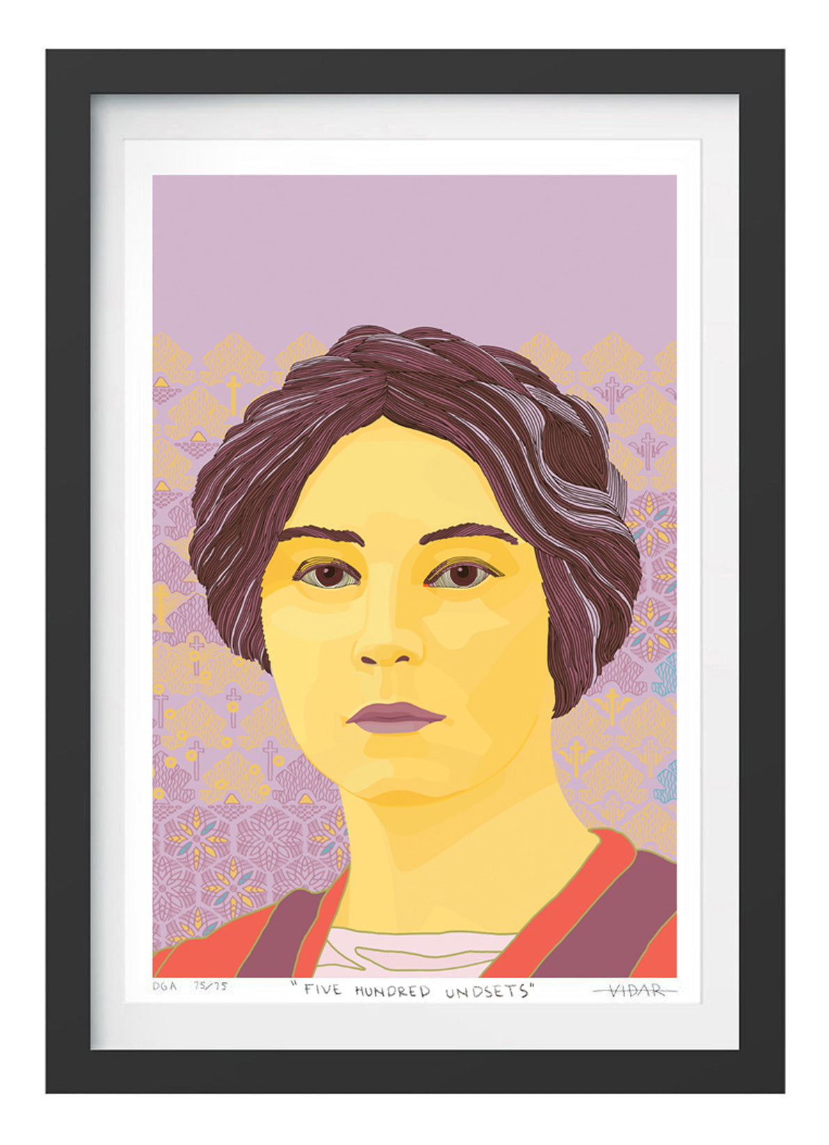 Portrait of Sigrid Undset — FIVE HUNDRED UNDSETS