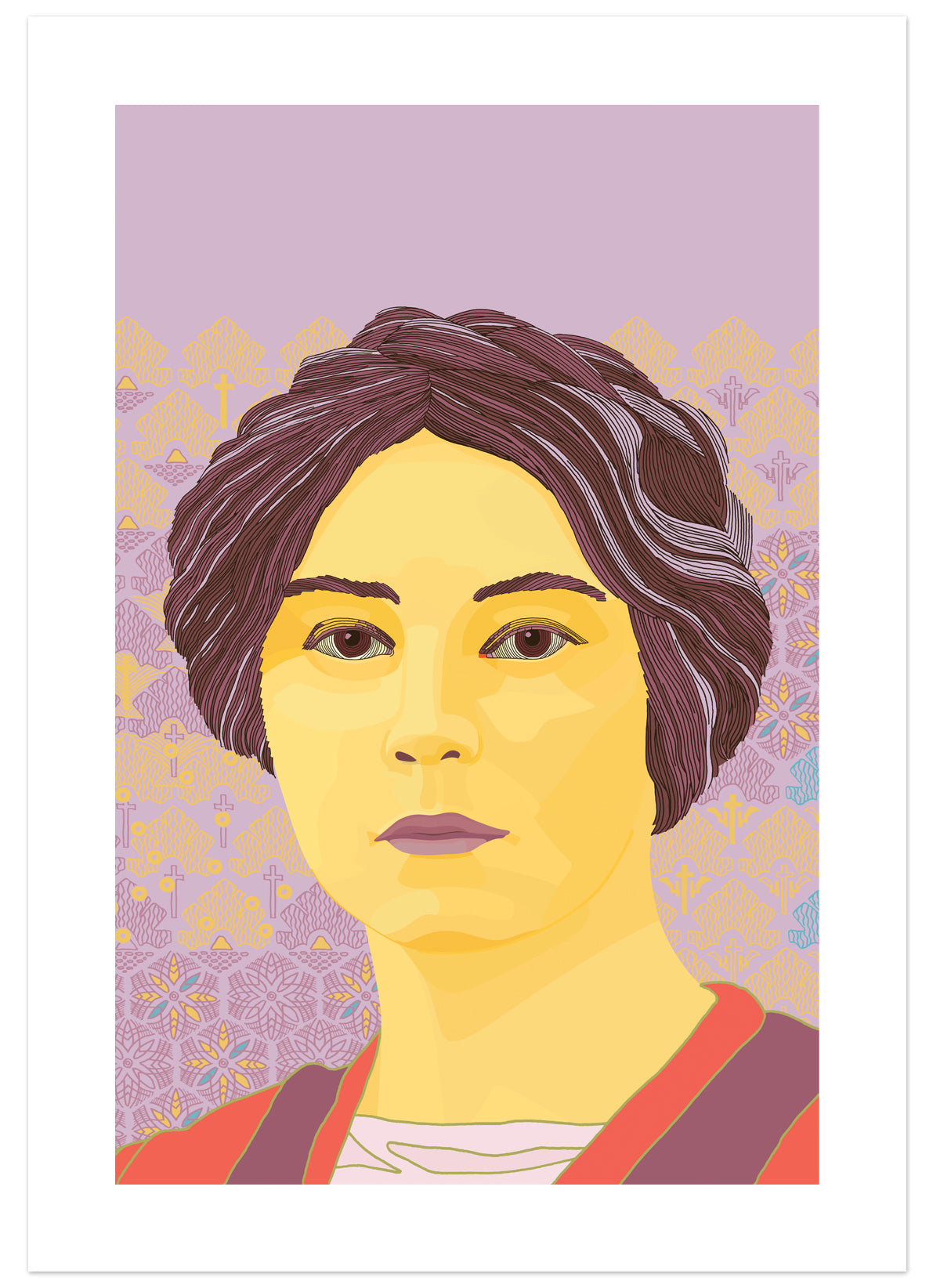Portrait of Sigrid Undset — FIVE HUNDRED UNDSETS